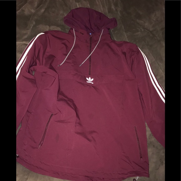 adidas anorak jacket men's